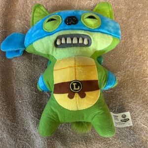 Blue and Green Plush teenage ninja turtle